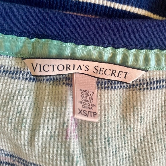 Victoria’s Secret Thermal Cotton Pajama Top with Long Sleeves Size XS - Picture 7 of 8